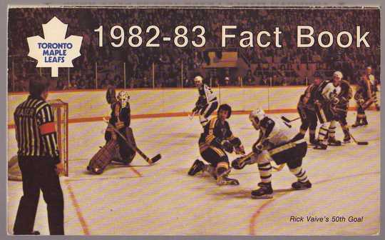 MG80 1982 Toronto Maple Leafs